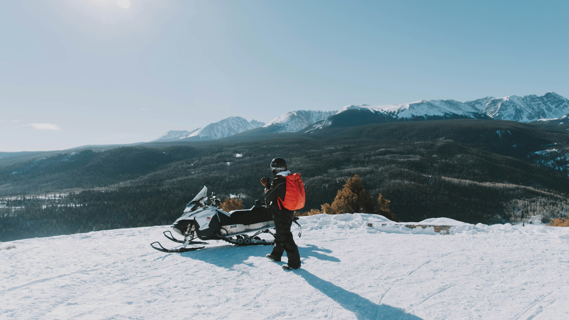 Snowmobiling, Cascade, Idaho, Adventure, CVB Church