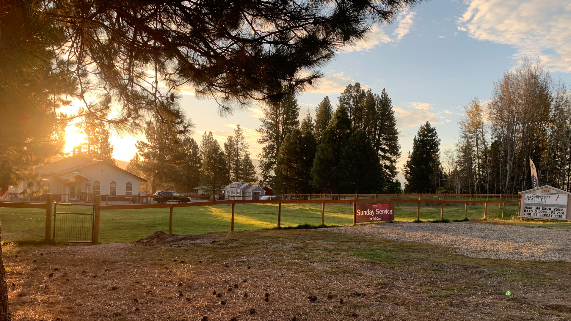 CVB Church, Front Yard