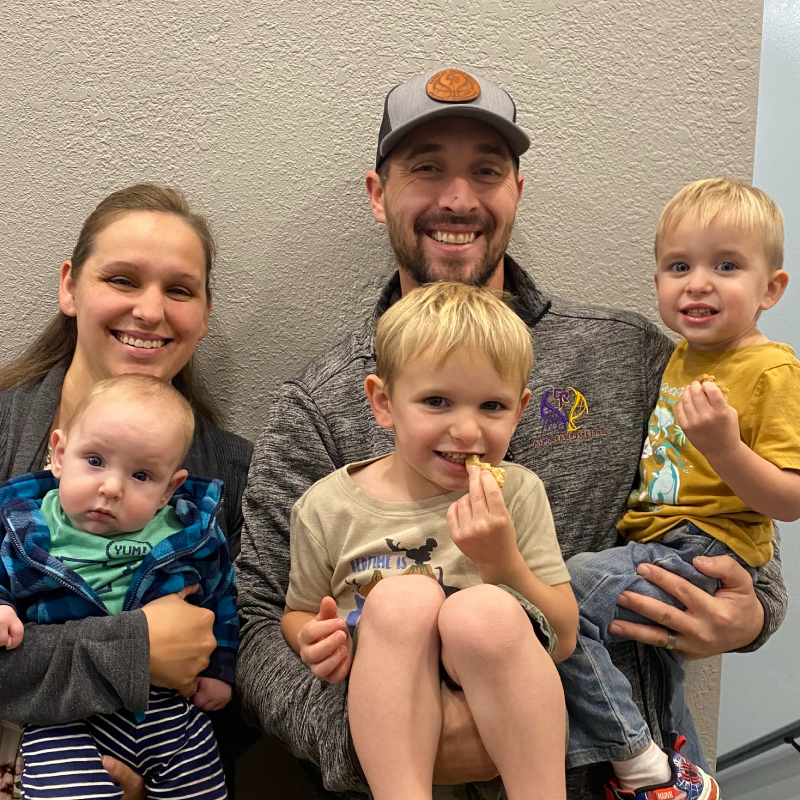 Tyler Luschen and Family